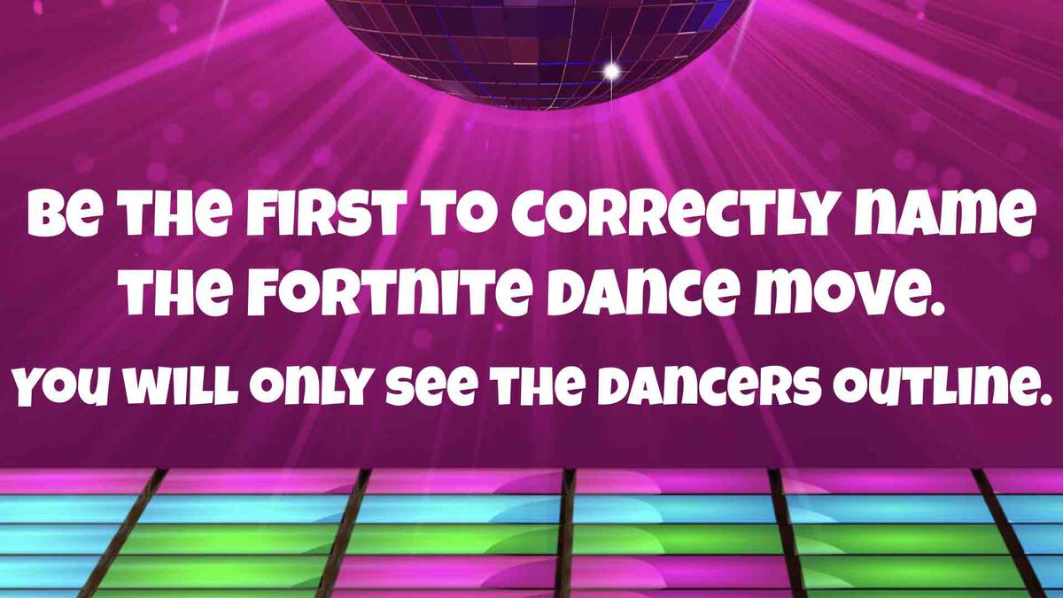 Name That Fortnite Dance Move image number null